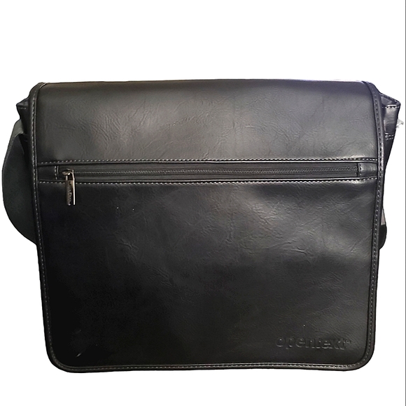Bugatti Bags Bugatti Vegan Leather Messenger Bag Black Poshmark